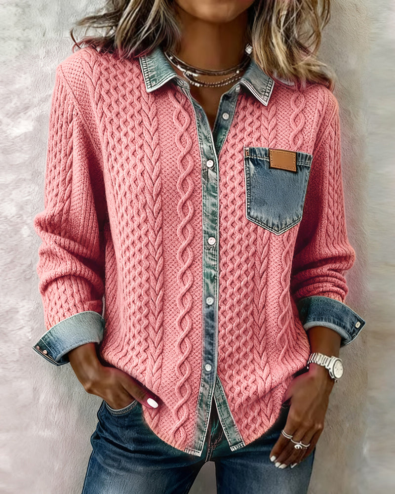 Manon - chemise patchwork, vue 4
