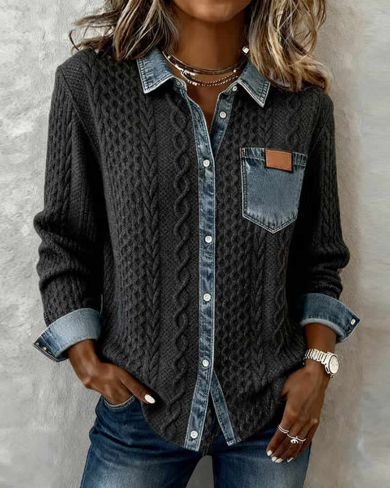 Manon - chemise patchwork, vue 1