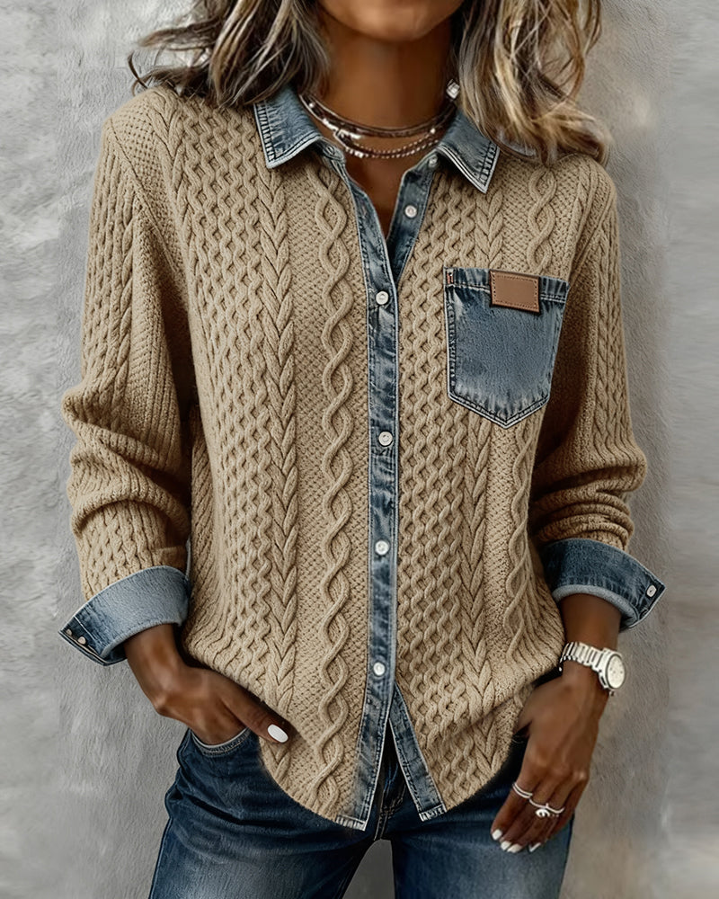 Manon - chemise patchwork, vue 7