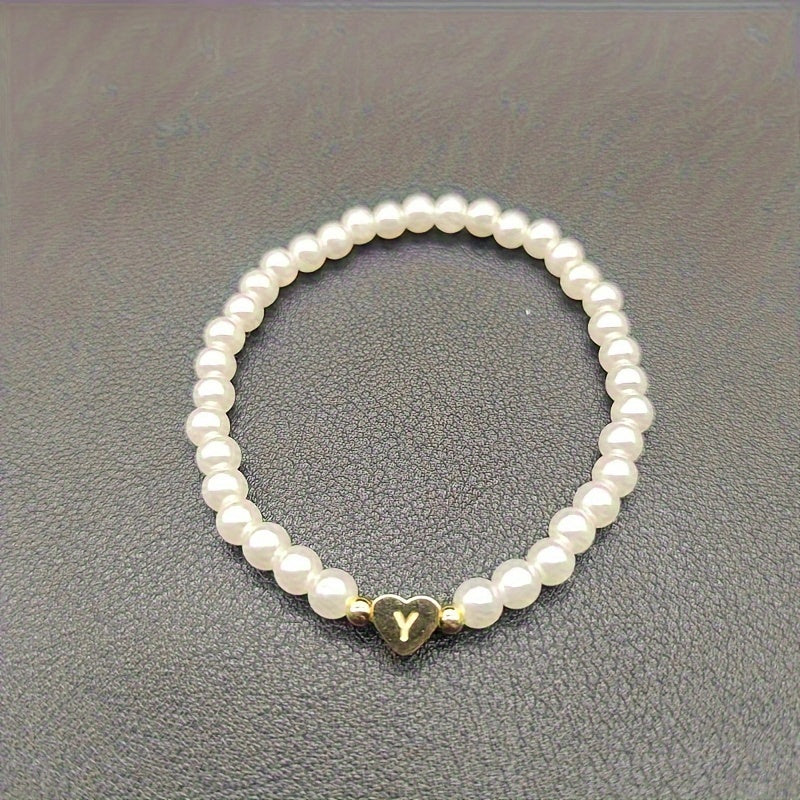 Bracelet initiale Y