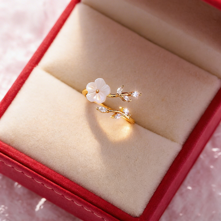 Bague de printemps vue
