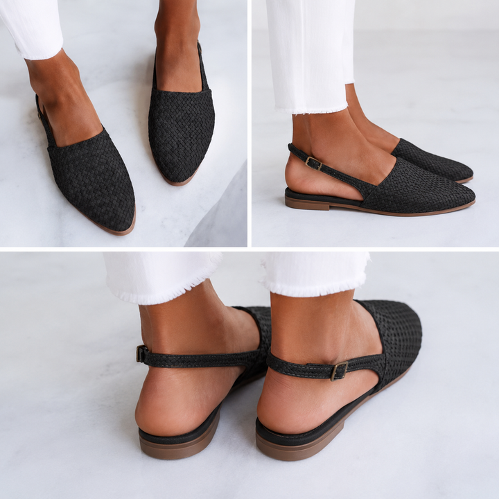 Margaux mocassins tressés