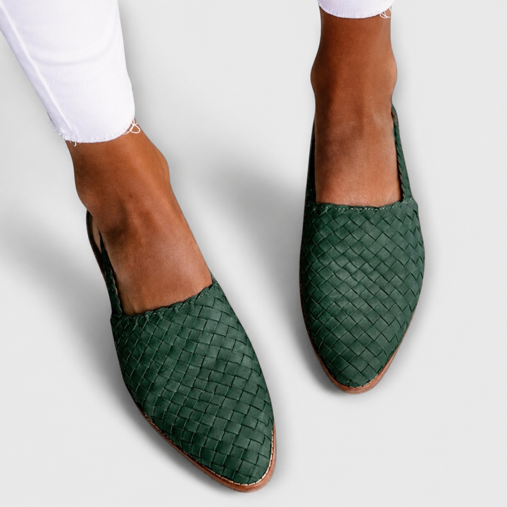Margaux mocassins tressés