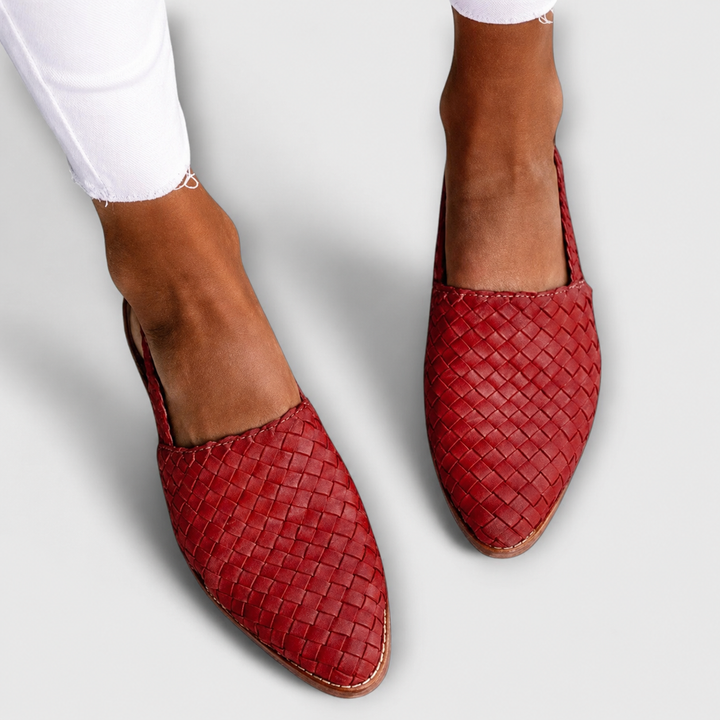 Margaux mocassins tressés