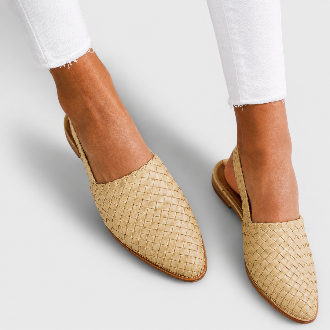 Margaux mocassins tressés
