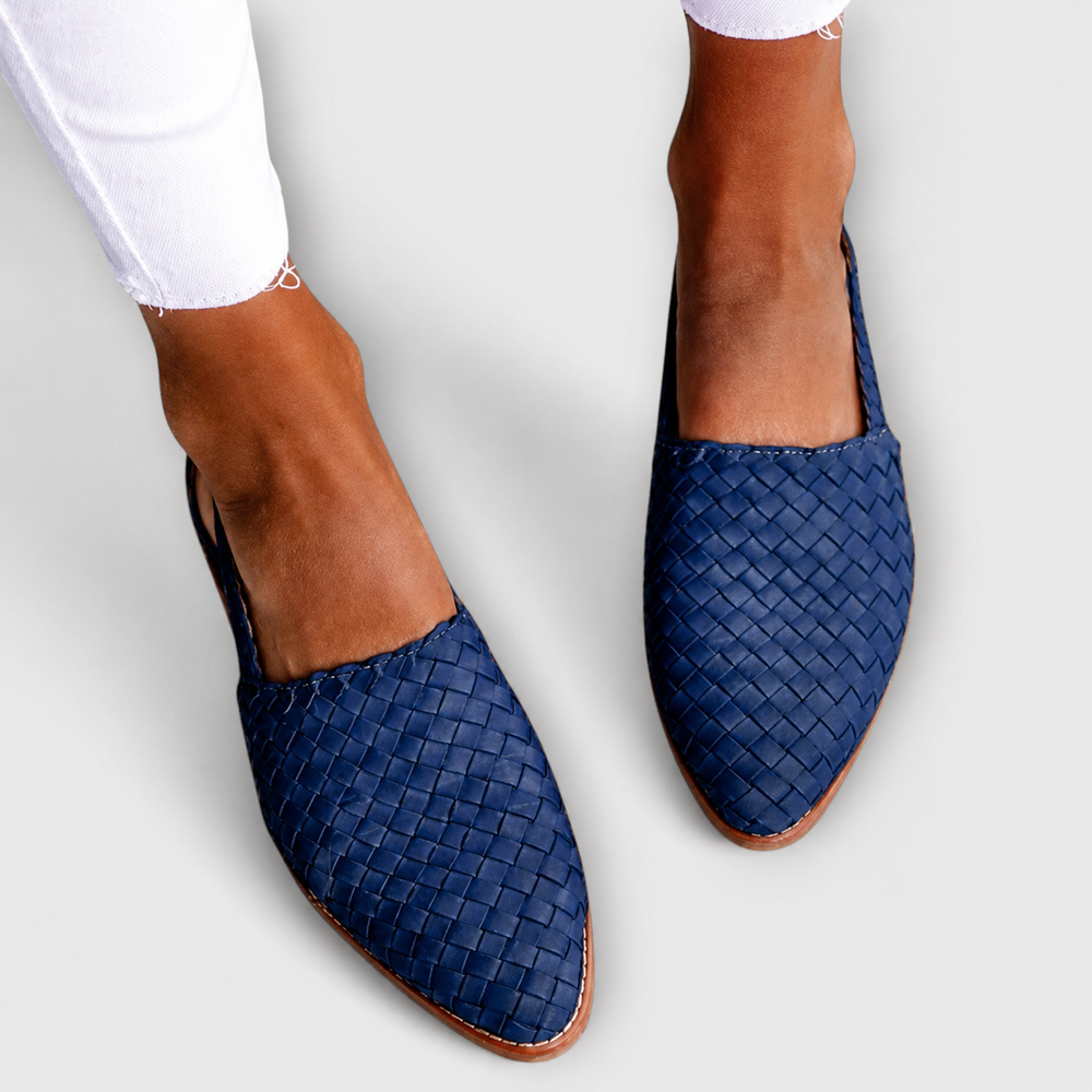 Margaux mocassins tressés