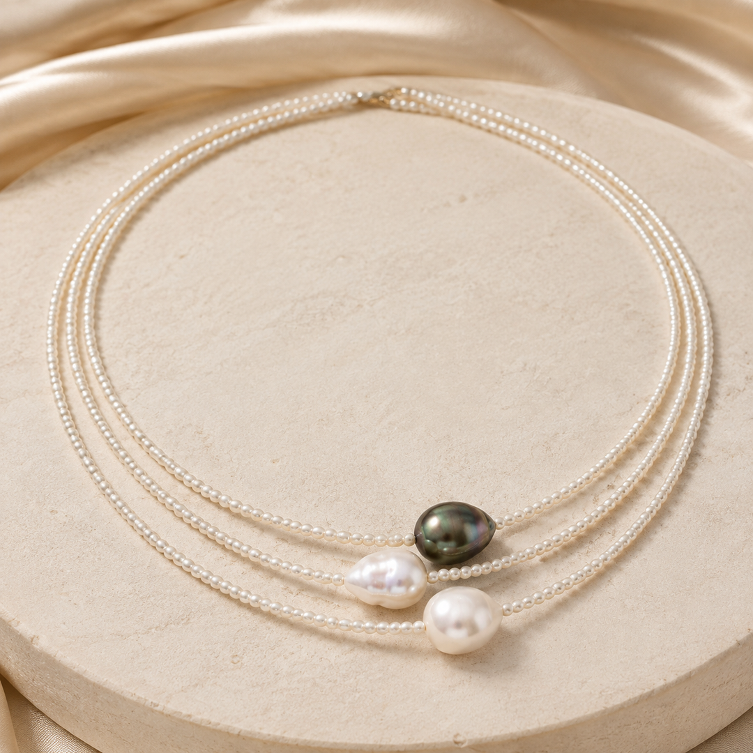 Collier | Charme Antique Perlé