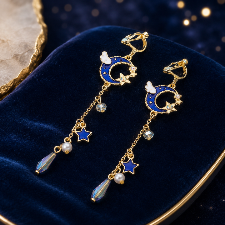 Boucles d'Oreilles | Touche de Bleu