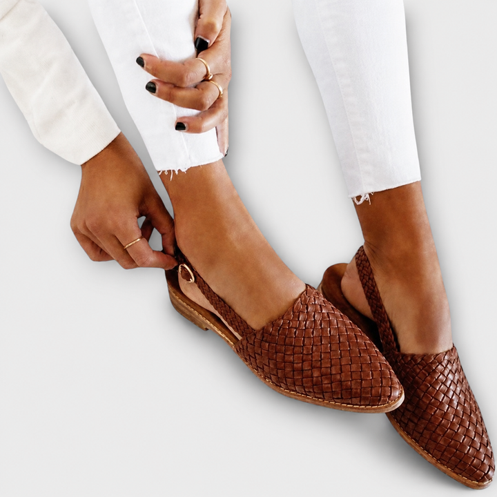 Margaux mocassins tressés
