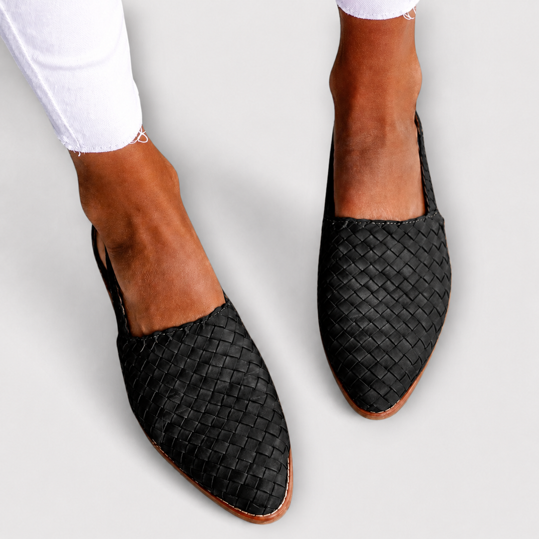 Margaux mocassins tressés