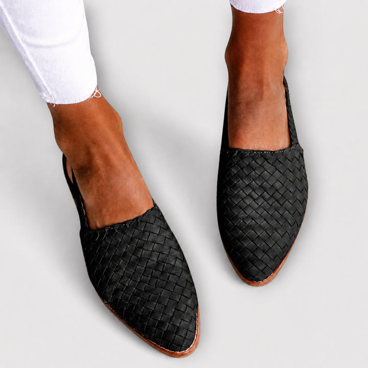 Margaux mocassins tressés