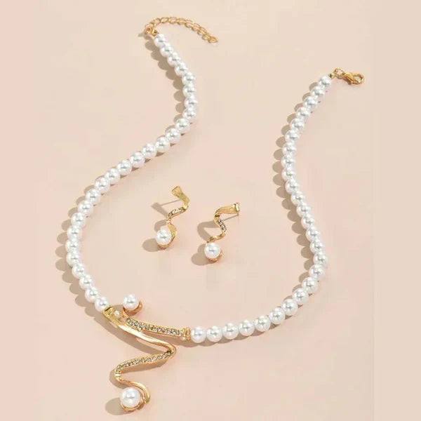 Ensemble Collier & Boucles d'Oreilles - Perles Naturelles, packaging