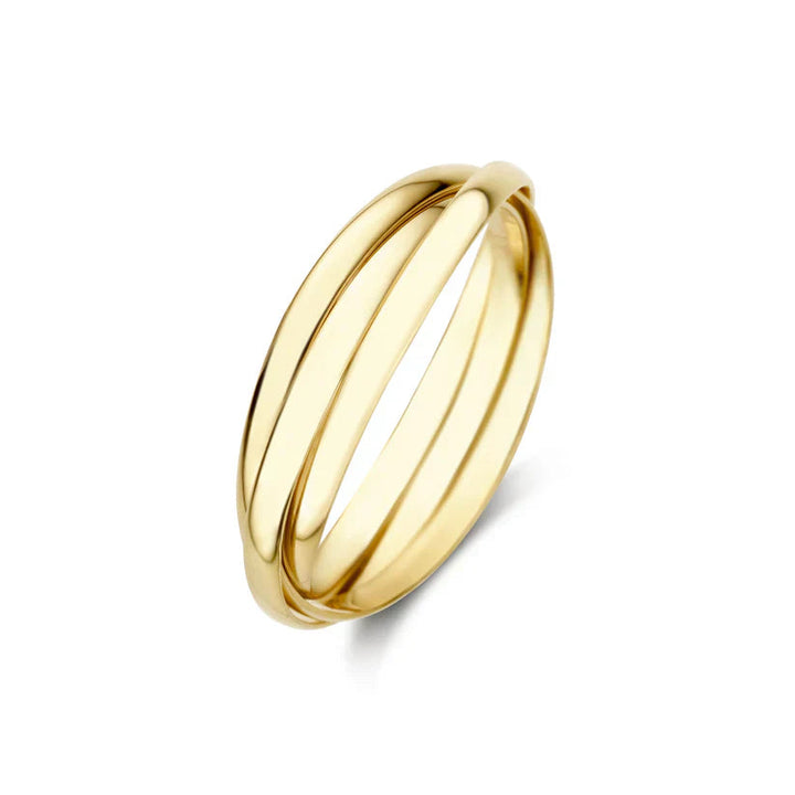 Bague - Trilogie Dorée Élégante, vue détail