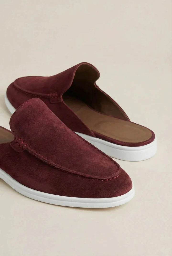 Julien mule bordeaux detail 4
