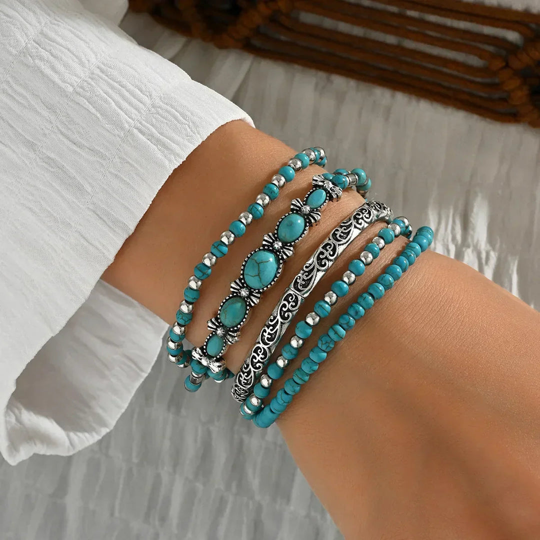 Bracelets Bohèmes - Perles de Turquoise