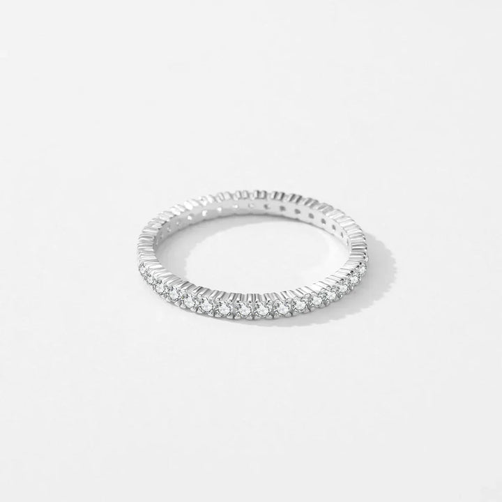 Bague éternité minimaliste