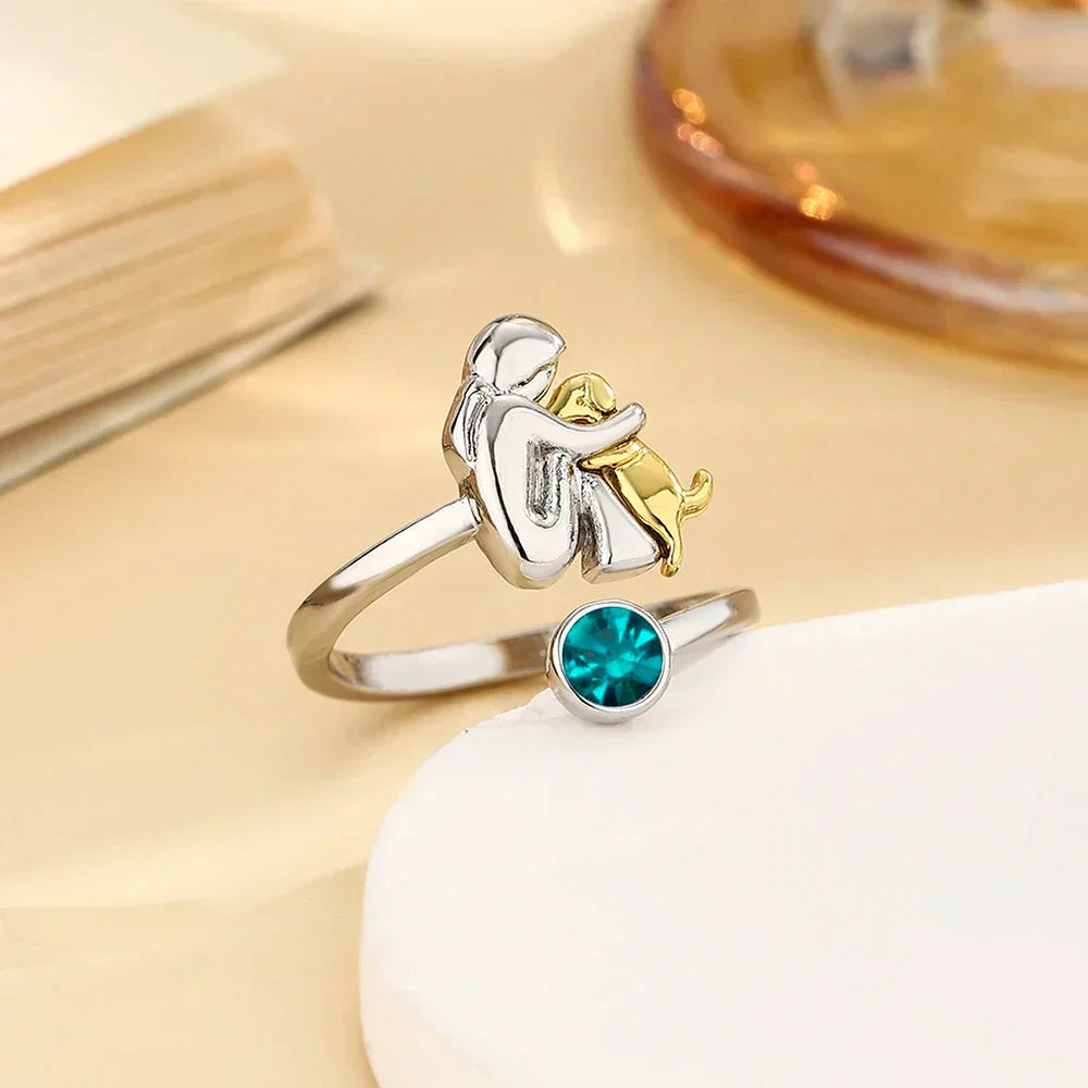 Bague - Toujours dans Mon Cœur, teinte Turquoise