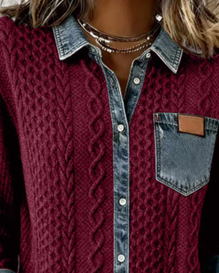 Manon - chemise patchwork, vue 14