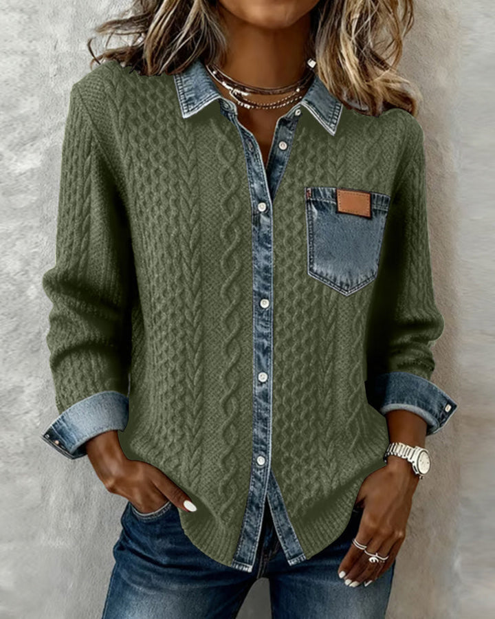 Manon - chemise patchwork, vue 16