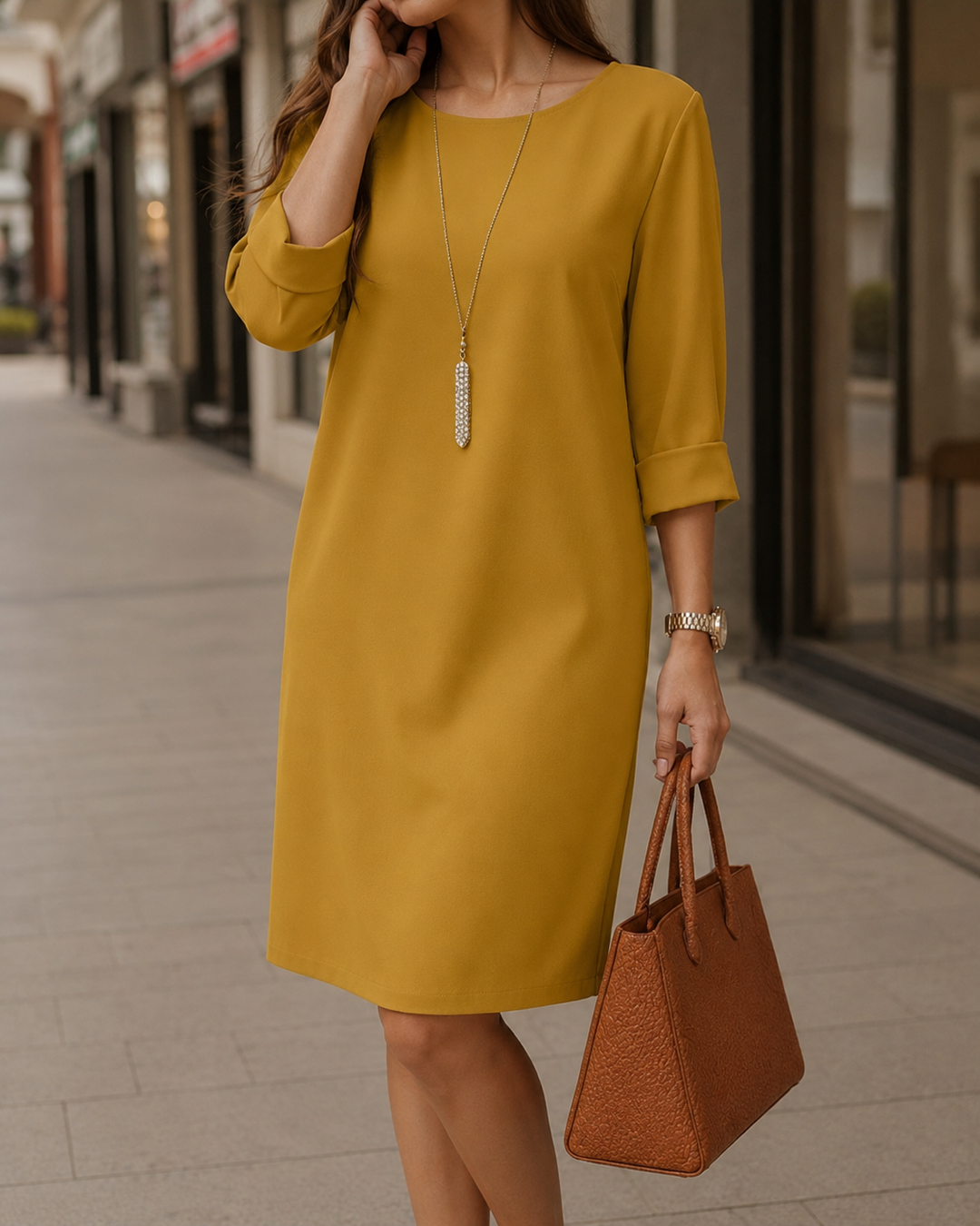 Chloé - Simplicité et Élégance au Quotidien, teinte Jaune