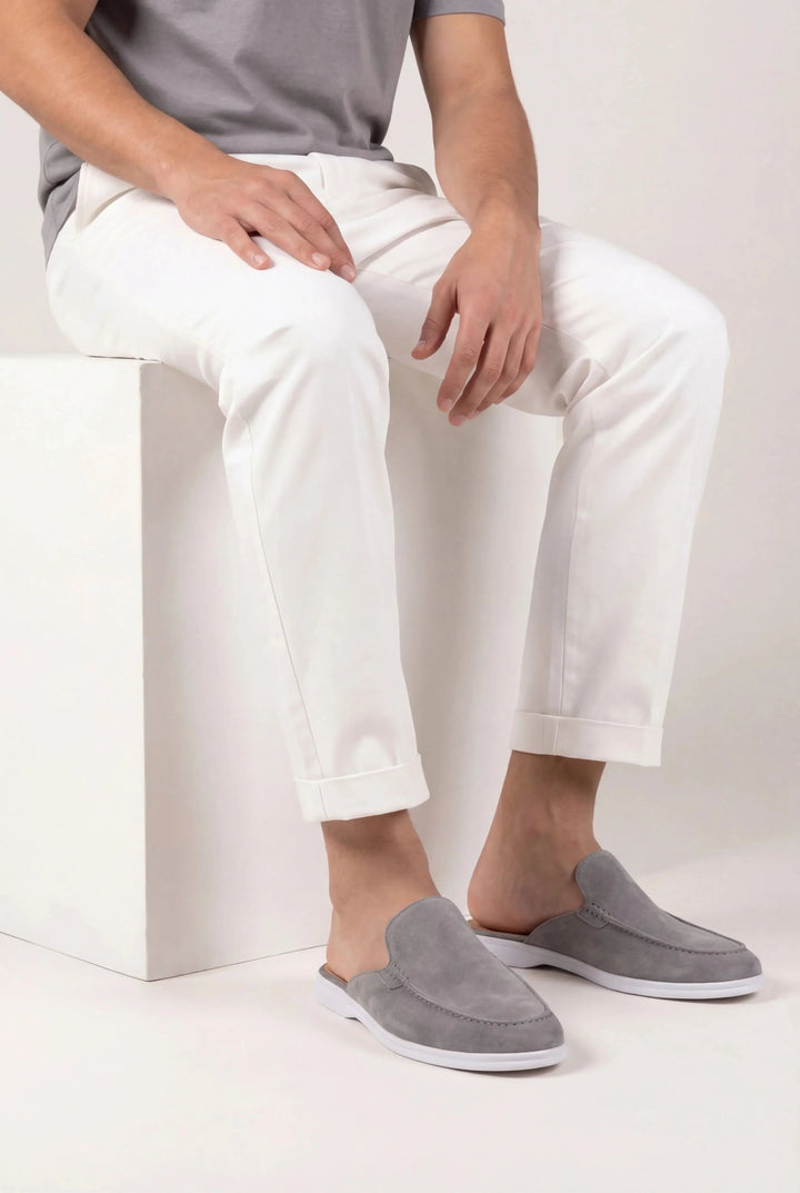 Julien mule gris detail 1