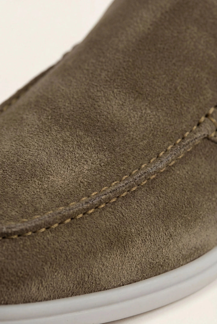 Julien mule olive detail 4