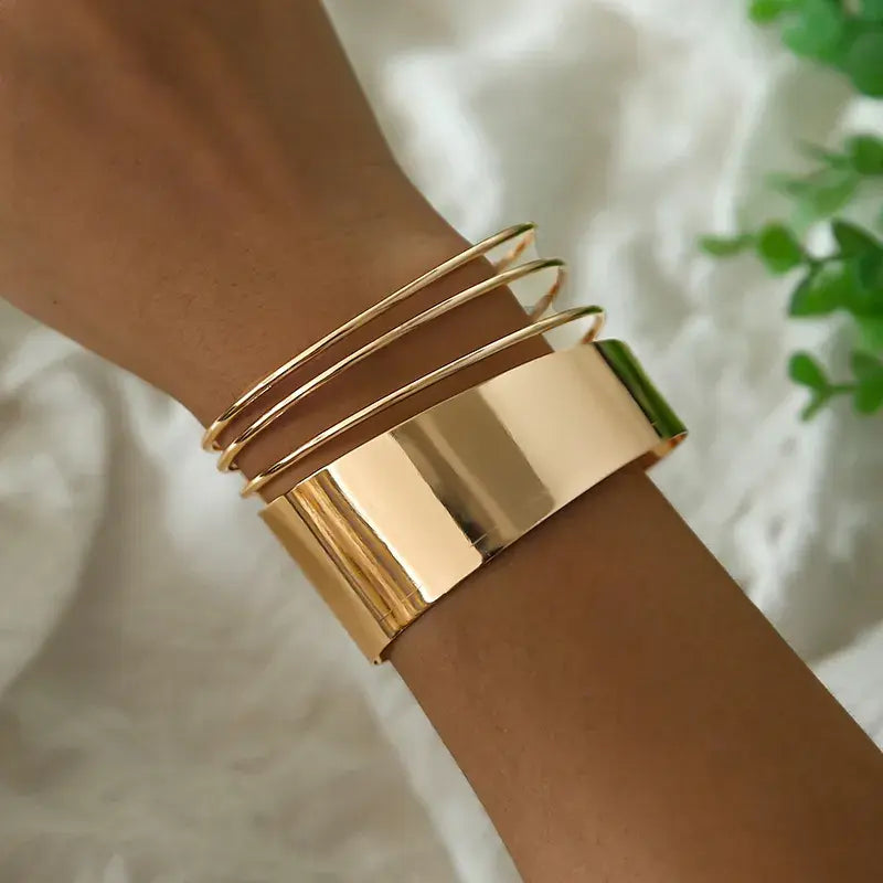 Bracelet vintage doré