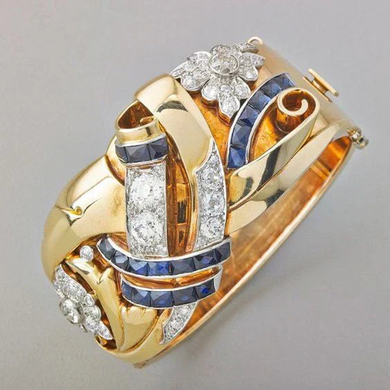 Bague - Éclat Vintage Étincelant