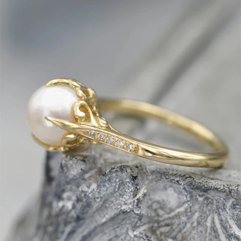 Bague - Douceur Perlée au Quotidien