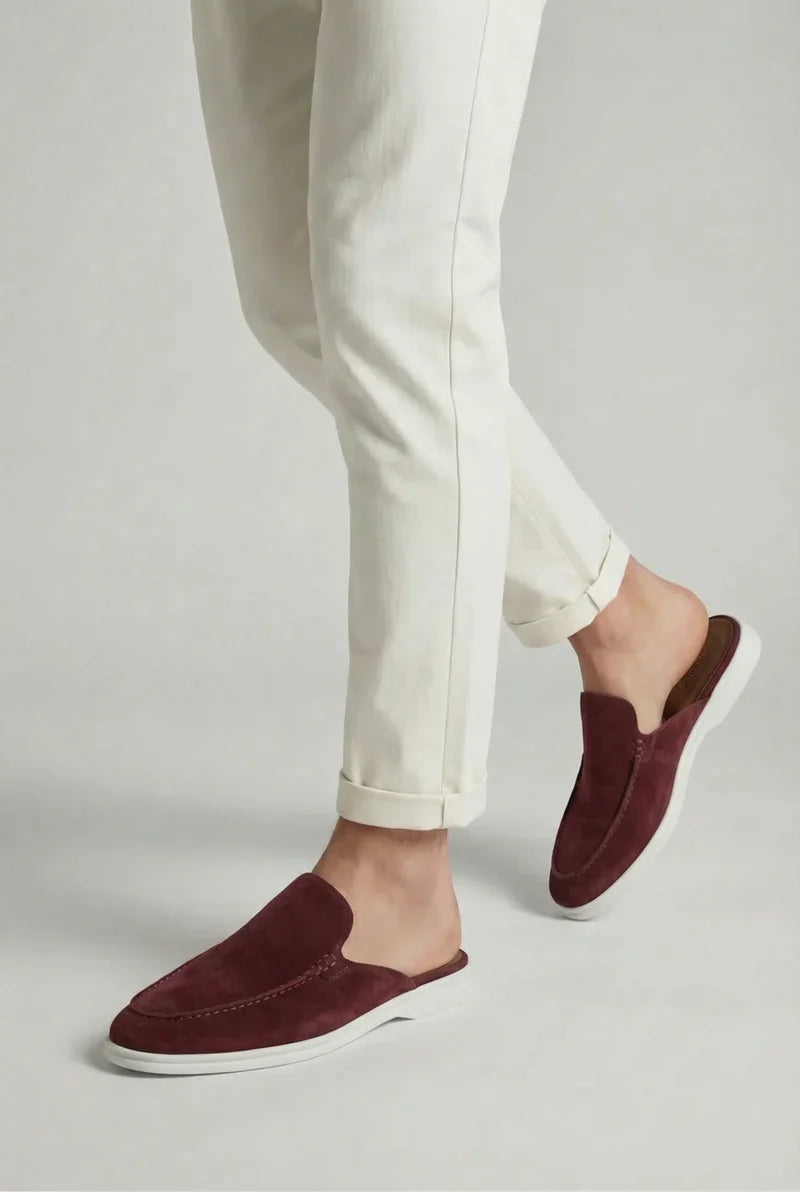 Julien mule bordeaux detail 3