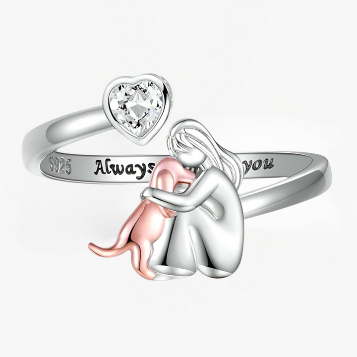 Bague - Cœur pour Chat et Chien