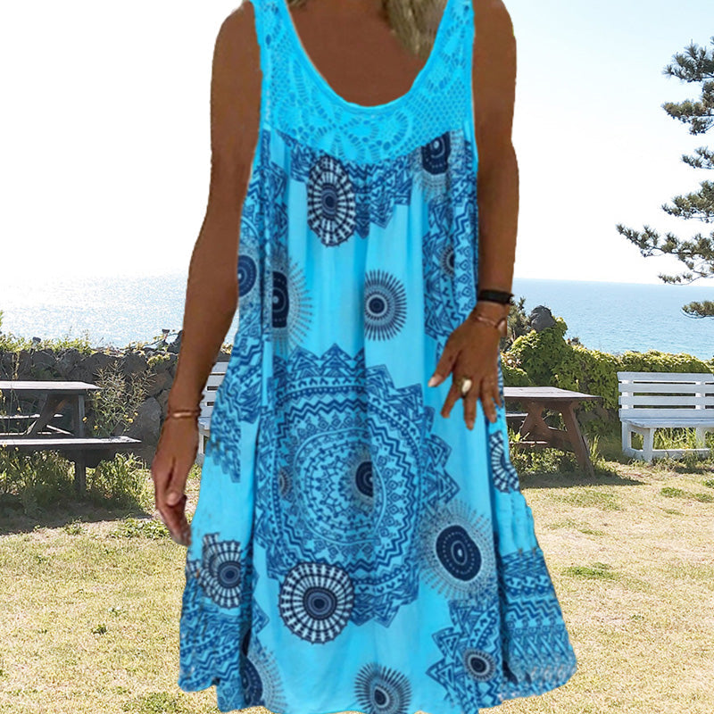 Camille - Éclat Doré d'Été, coloris Bleu